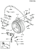 Page F Diagram and Parts List for FG270G AS01 Kawasaki Engine