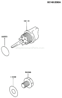Page H Diagram and Parts List for FG270G AS01 Kawasaki Engine