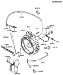 Page F Diagram and Parts List for FG300D AS15 Kawasaki Engine