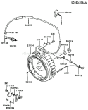 Page F Diagram and Parts List for FG300D AS17 Kawasaki Engine