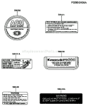 Page H Diagram and Parts List for FG300D AS17 Kawasaki Engine