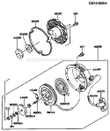 Page L Diagram and Parts List for FG300D CS09 Kawasaki Engine
