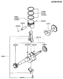 Page J Diagram and Parts List for FG300D BS05 Kawasaki Engine