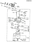Page B Diagram and Parts List for FG300D BS05 Kawasaki Engine