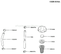 Part Location Diagram of 49019-2052 Kawasaki Filter-Fuel