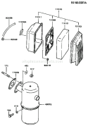 Page A Diagram and Parts List for FG300D CS09 Kawasaki Engine