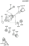 Page J Diagram and Parts List for FG300D CS09 Kawasaki Engine
