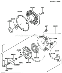 Page L Diagram and Parts List for FG300D DS09 Kawasaki Engine