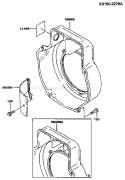 Page D Diagram and Parts List for FG300D CS09 Kawasaki Engine