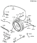 Page G Diagram and Parts List for FG300D DS09 Kawasaki Engine