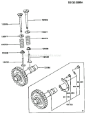 Page L Diagram and Parts List for FG300D CS11 Kawasaki Engine