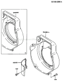Page D Diagram and Parts List for FG300D CS11 Kawasaki Engine