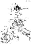 Page E Diagram and Parts List for FG300D CS11 Kawasaki Engine