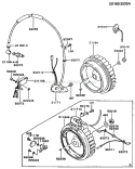 Page F Diagram and Parts List for FG300D CS11 Kawasaki Engine