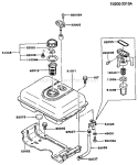 Page G Diagram and Parts List for FG300D CS11 Kawasaki Engine