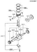 Page J Diagram and Parts List for FG300D CS12 Kawasaki Engine