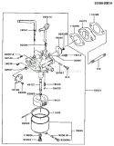 Page B Diagram and Parts List for FG300D CS12 Kawasaki Engine
