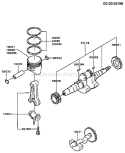 Page J Diagram and Parts List for FG300D EM81 Kawasaki Engine