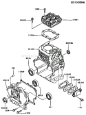 Page E Diagram and Parts List for FG300D EM81 Kawasaki Engine