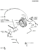 Page F Diagram and Parts List for FG300D ES03 Kawasaki Engine