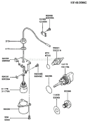 Page I Diagram and Parts List for FG300D FS01 Kawasaki Engine