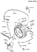 Page F Diagram and Parts List for FG300D FS02 Kawasaki Engine