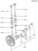 Page L Diagram and Parts List for FG300D HS00 Kawasaki Engine
