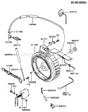 Page F Diagram and Parts List for FG300D HS00 Kawasaki Engine