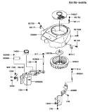 Page D Diagram and Parts List for FH381V AS08 Kawasaki Engine