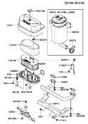 Page A Diagram and Parts List for FH381V AS30 Kawasaki Engine