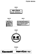 Page H Diagram and Parts List for FH381V AS30 Kawasaki Engine