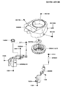Page D Diagram and Parts List for FH381V BS11 Kawasaki Engine