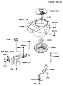 Page D Diagram and Parts List for FH381V AS12 Kawasaki Engine