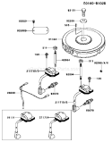 Page F Diagram and Parts List for FH381V CS23 Kawasaki Engine