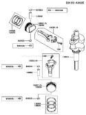 Page J Diagram and Parts List for FH381V BS03 Kawasaki Engine