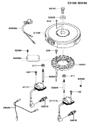 Page F Diagram and Parts List for FH381V CS04 Kawasaki Engine