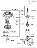 Part Location Diagram of 13101-7007 Kawasaki Gear-Assembly