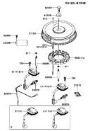 Page F Diagram and Parts List for FH381V DS10 Kawasaki Engine