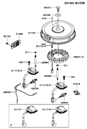 Page F Diagram and Parts List for FH381V DS11 Kawasaki Engine