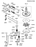 Page L Diagram and Parts List for FH381V DS12 Kawasaki Engine