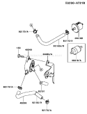 Page G Diagram and Parts List for FH381V DS12 Kawasaki Engine