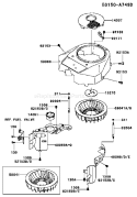 Part Location Diagram of 92004-7007 Kawasaki Stud