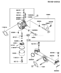Page B Diagram and Parts List for FH430V AS01 Kawasaki Engine