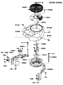 Page D Diagram and Parts List for FH430V AS01 Kawasaki Engine