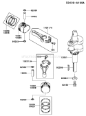 Page J Diagram and Parts List for FH381V AS02 Kawasaki Engine