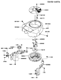 Page D Diagram and Parts List for FH430V AS04 Kawasaki Engine