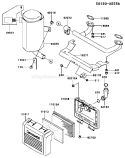 Page A Diagram and Parts List for FH430V AS05 Kawasaki Engine