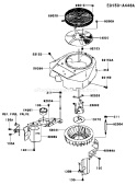 Page D Diagram and Parts List for FH430V AS05 Kawasaki Engine