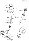 Page I Diagram and Parts List for FH381V DS07 Kawasaki Engine