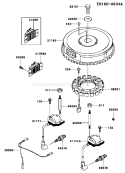 Page F Diagram and Parts List for FH430V AS09 Kawasaki Engine